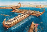 Ramming and boarding- Salamis | Ancient warfare, Ancient war, Battle of salamis