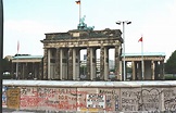 The wall & brandenburg gate from the West Berlin side. | West berlin ...