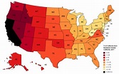 California population mapped - Vivid Maps