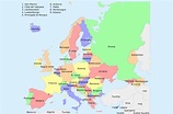 Europa: territorio e stati del continente
