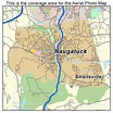 Aerial Photography Map of Naugatuck, CT Connecticut