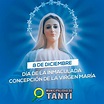 8 de Diciembre - Día de la Inmaculada Concepción de la Virgen María - Tanti