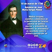 10 de Marzo: Natalicio de José María Vargas – Universidad Politécnica ...