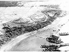 Guerra de Marruecos, Vista aérea del desembarco de Alhucemas - Archivo ABC
