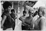Lola Falana with Women on the Street Photographed by Frank Dandridge ...