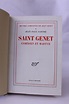 Saint Genet comédien et martyr by SARTRE Jean-Paul: Couverture rigide ...
