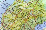 Michigan Map - Guide of the World