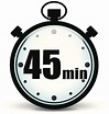 Number 45 Minute Hand Min Clock Illustrations, Royalty-Free Vector ...