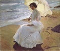 Clothilde at the Beach, 1904 - Joaquín Sorolla - WikiArt.org