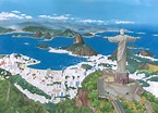 No.10 - Rio de Janeiro - Illustration by Jonathan Chapman | Travel ...