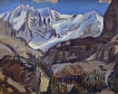 Rare 1928 Arthur Lismer painting of the Canadian Rockies is one of the ...