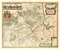 Old antique map of Legnica (Poland), by J. Janssonius. | Sanderus ...