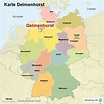StepMap - Karte Delmenhorst - Landkarte für Deutschland