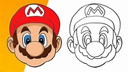 Como dibujar a Mario Bros paso a paso | how to draw Mario Bros - YouTube