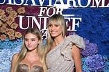 Heidi Klum And Her Model Daughter Leni Looked Like Twins On The Red ...