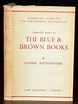 The Blue and Brown Books by Ludwig Wittgenstein (Book)