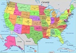 Carte Des États-Unis | Carte Des USA - AnnaCarte.com