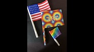 Easy Paper Flags! - YouTube