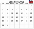 Grande Calendario Diciembre 2019 Con Festivos | Nosovia.com