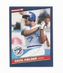 1986 Donruss MLB Rookie Card #512 Cecil Fielder - Blue Jays