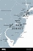 Mapa de new jersey fotografías e imágenes de alta resolución - Alamy