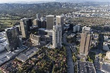 Century City Skyline Aerial Los Angeles California Stock Photo - Image ...