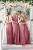 Rosewood Bridesmaid Dress Infinity Dress Floor Length Maxi | Etsy ...