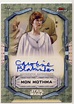 2022 Topps Star Wars Finest Autograph Blakiston Mon Mothma Gold ...