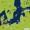 StepMap - Partnerstädte_1 - Landkarte für Deutschland