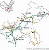 重慶市旅行地図_旅情中国