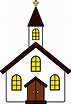Little Church Building - Free Clip Art