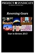 Reversing Gears: Project Syndicate's Year in Review 2013 by Shinzo Abe ...