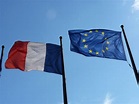 France and EU-flag | France and EU-flag, somewhere in Dunker… | Flickr