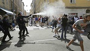 England vs Russland: Polizei bei Ausschreitungen in Marseille ...