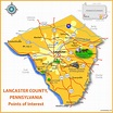 Printable Map Of Lancaster County Pa
