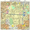 Town and Country Missouri Street Map 2973618