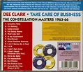 Dee Clark CD: Take Care Of Business - The Constalation Masters 1963 ...