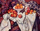 Paul Cézanne, "Bodegón con manzanas y naranjas". Óleo sobre tela, 1895 ...