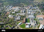 An aerial view of the campus of Warwick University Stock Photo - Alamy