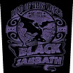 Back patch - petic textil BLACK SABBATH - Lord Of This World