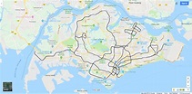 Google Map Singapore Mrt Stations