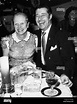 Don Ameche, and his wife, Honore Prendergast Ameche, 1958 Stock Photo ...