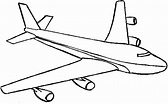10+ Dibujo De Un Avion Para Imprimir