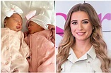 Dani Dyer gives birth to twin daughters and shares adorable first photo ...