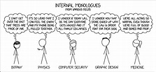 xkcd: Internal Monologues