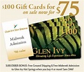 $100 Glen Ivy Gift Card only $75! | AllThoseThingsILove *Deals* | Pin…