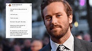A Comprehensive Timeline Of Events In The Armie Hammer DMs Scandal