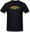 Amazon.com: Boston Band Retro Music Short Sleeve Round Neck T-shirtMen ...