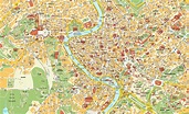 Tô indo para a Itália: Dica - Mapa de Roma