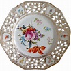 Vintage Bavaria Porcelain Plate with Beautiful flower painting and ...